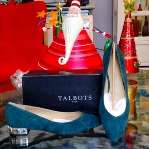 Talbots Spruce Green Edison Jewels Size 8M